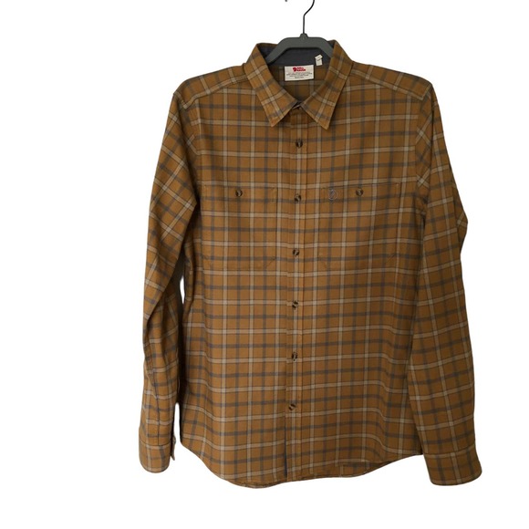 Fjallraven Other - Fjallraven Shirt Mens Large Fjallslim Plaid Long Sleeve Button Up Outdoor